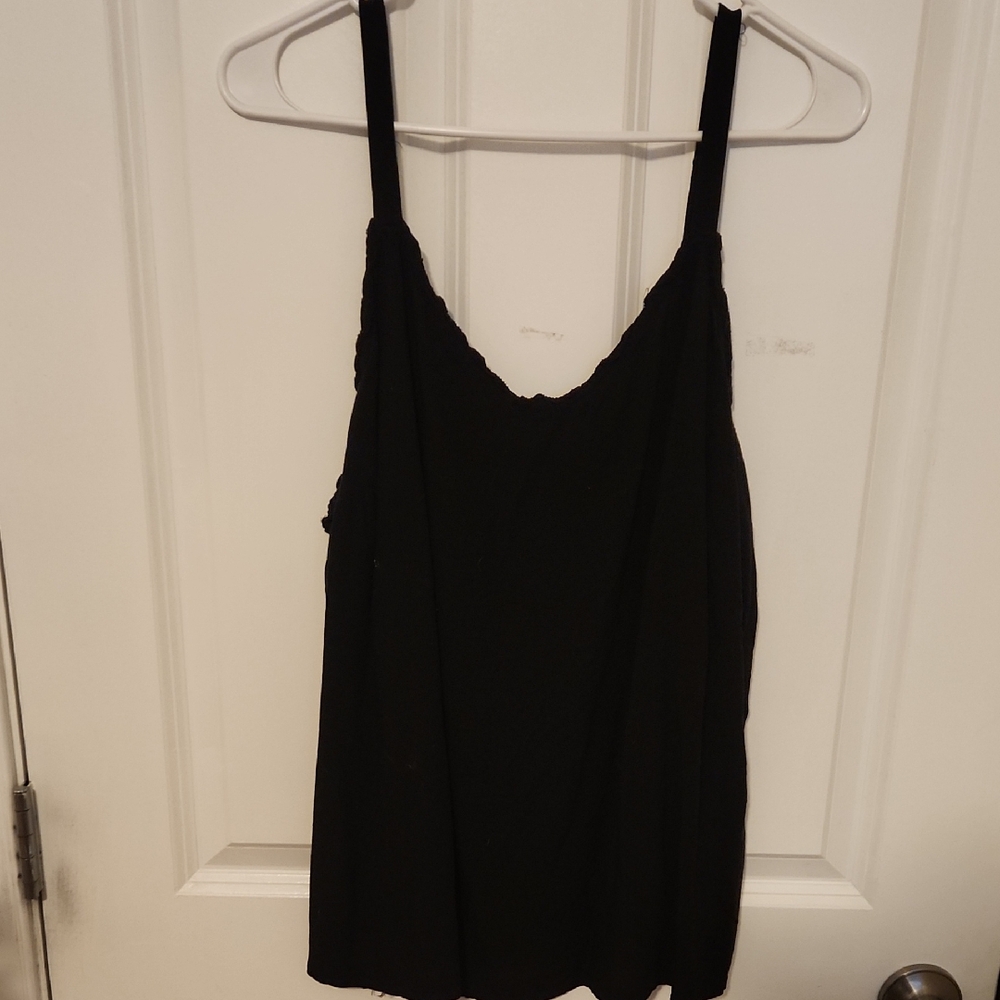 Old Navy Black Adjustable-Strap Cami